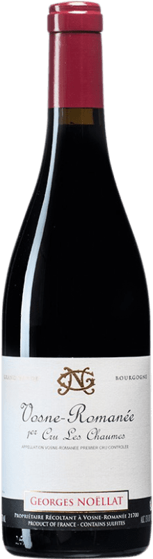 202,95 € Envío gratis | Vino tinto Noëllat Georges 1er Cru Les Chaumes A.O.C. Vosne-Romanée Borgoña Francia Pinot Negro Botella 75 cl