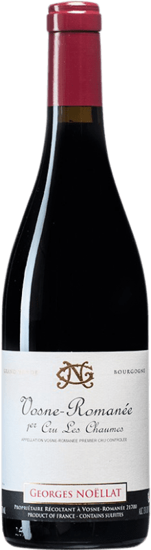 211,95 € Envío gratis | Vino tinto Domaine Georges Noëllat Premier Cru Les Chaumes A.O.C. Vosne-Romanée Borgoña Francia Pinot Negro Botella 75 cl