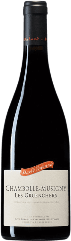 152,95 € Spedizione Gratuita | Vino rosso David Duband Premier Cru Les Gruenchers A.O.C. Chambolle-Musigny Borgogna Francia Pinot Nero Bottiglia 75 cl