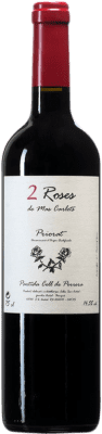 29,95 € 免费送货 | 红酒 Mas Carlets 2 Roses D.O.Ca. Priorat 加泰罗尼亚 西班牙 Syrah, Grenache 瓶子 75 cl