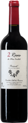 22,95 € Бесплатная доставка | Красное вино Mas Carlets 2 Roses D.O.Ca. Priorat Каталония Испания Syrah — Сира, Garnacha — Гренаш 75 cl