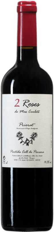 29,95 € Free Shipping | Red wine Mas Carlets 2 Roses D.O.Ca. Priorat Catalonia Spain Syrah, Grenache Bottle 75 cl