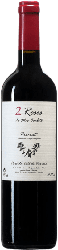 29,95 € Envío gratis | Vino tinto Mas Carlets 2 Roses D.O.Ca. Priorat Cataluña España Syrah, Garnacha Botella 75 cl