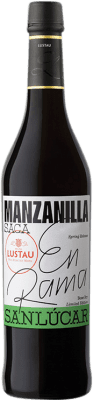 21,95 € 免费送货 | 强化酒 Lustau 3 En Rama D.O. Manzanilla-Sanlúcar de Barrameda 桑卢卡尔德巴拉梅达 西班牙 Palomino Fino 瓶子 Medium 50 cl