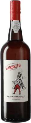 16,95 € 免费送货 | 红酒 Barbeito Rainwater Medium Dry 预订 I.G. Madeira 马德拉 葡萄牙 Verdello, Tinta Negra Mole 5 岁 瓶子 75 cl