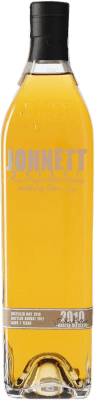 81,95 € Бесплатная доставка | Односолодовый виски Jonnett Swiss Швейцария 7 Лет 70 cl