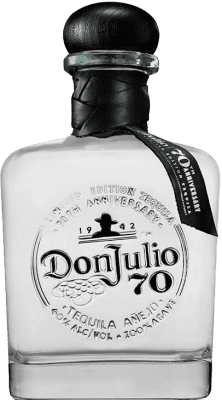 115,95 € Free Shipping | Tequila Don Julio 70 Cristalino Añejo Jalisco Mexico Bottle 70 cl