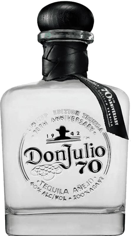 82,95 € Envío gratis | Tequila Don Julio 70 Añejo, Cristalino Jalisco México 70 cl