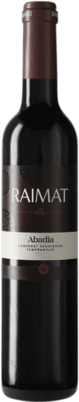 4,95 € Бесплатная доставка | Красное вино Raimat Abadía D.O. Costers del Segre Испания Tempranillo, Cabernet Sauvignon бутылка Medium 50 cl
