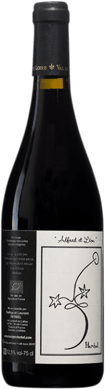 17,95 € 免费送货 | 红酒 Herbel Alfred et Léon 法国 Cabernet Sauvignon, Cabernet Franc 瓶子 75 cl