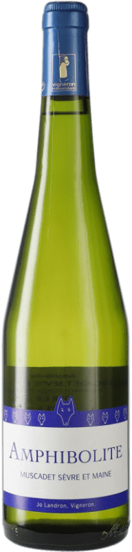 19,95 € Envio grátis | Vinho branco Landron Amphibolite Nature A.O.C. Muscadet-Sèvre et Maine Loire França Garrafa 75 cl