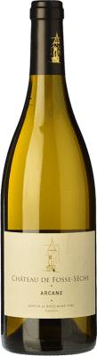 54,95 € Envio grátis | Vinho branco Château de Fosse-Sèche Arcane Saumur Blanc Loire França Garrafa 75 cl