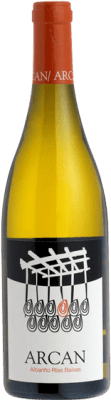10,95 € Spedizione Gratuita | Vino Bianco Pombal Arcan D.O. Rías Baixas Galizia Spagna Albariño 75 cl