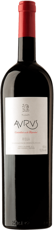742,95 € 免费送货 | 红酒 Allende Aurus 1996 D.O.Ca. Rioja 西班牙 Tempranillo, Graciano 特别的瓶子 5 L