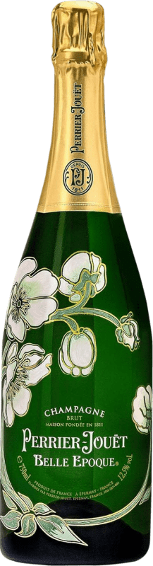 229,95 € Бесплатная доставка | Белое игристое Perrier-Jouët Cuvée Belle Époque брют Гранд Резерв A.O.C. Champagne шампанское Франция Pinot Black, Chardonnay, Pinot Meunier бутылка 75 cl