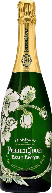 225,95 € Kostenloser Versand | Weißer Sekt Perrier-Jouët Cuvée Belle Époque Brut Große Reserve A.O.C. Champagne Champagner Frankreich Spätburgunder, Chardonnay, Pinot Meunier Flasche 75 cl