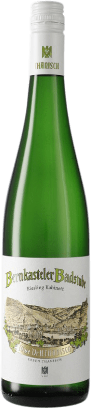 26,95 € Бесплатная доставка | Белое вино Thanisch Bernkasteler Badstube Kabinett Q.b.A. Mosel Германия Riesling бутылка 75 cl