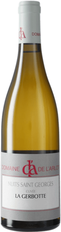 54,95 € Envio grátis | Vinho branco Domaine de l'Arlot Blanc Cuvée La Gerbotte A.O.C. Nuits-Saint-Georges Borgonha França Pinot Preto Garrafa 75 cl