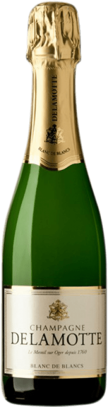 46,95 € Envoi gratuit | Vin Mousseux Blanc Delamotte Blanc de Blancs A.O.C. Champagne Champagne France Chardonnay Demi-Bouteille 37 cl