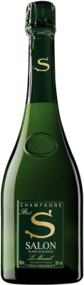 2 655,95 € Бесплатная доставка | Белое игристое Salon Blanc de Blancs A.O.C. Champagne шампанское Франция Chardonnay бутылка 75 cl