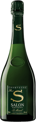 1 749,95 € Бесплатная доставка | Белое игристое Salon Blanc de Blancs A.O.C. Champagne шампанское Франция Chardonnay бутылка 75 cl