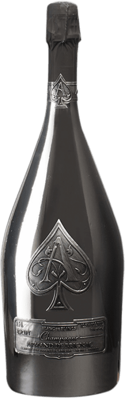 2 065,95 € Бесплатная доставка | Белое игристое вино Armand de Brignac Blanc de Blancs A.O.C. Champagne шампанское Франция Chardonnay — Шардоне Бутылка Магнум 1,5 L
