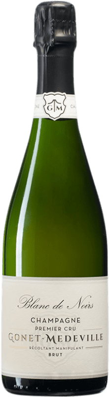 65,95 € Envoi gratuit | Blanc mousseux Gonet-Médeville Blanc de Noirs Premier Cru Brut A.O.C. Champagne Champagne France Pinot Noir Bouteille 75 cl