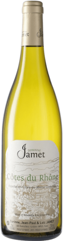 31,95 € 免费送货 | 白酒 Jamet Blanc A.O.C. Côtes du Rhône 法国 瓶子 75 cl