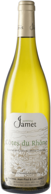 33,95 € Envío gratis | Vino Blanco Domaine Jamet A.O.C. Côtes du Rhône Francia 75 cl