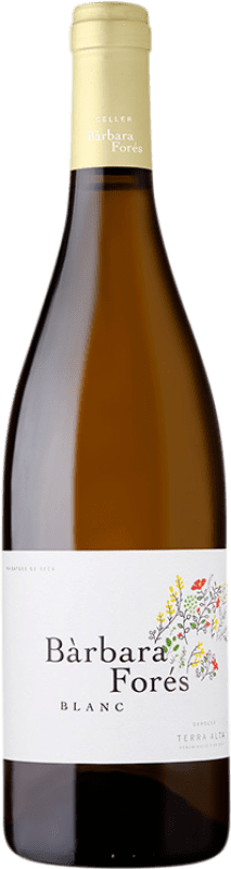 13,95 € Spedizione Gratuita | Vino bianco Bàrbara Forés Blanc D.O. Terra Alta Catalogna Spagna Grenache Bianca, Viognier Bottiglia 75 cl