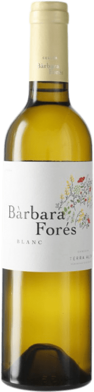 5,95 € Envio grátis | Vinho branco Bàrbara Forés Blanc D.O. Terra Alta Espanha Grenache Branca, Viognier Garrafa Medium 50 cl