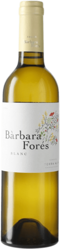 5,95 € Spedizione Gratuita | Vino Bianco Bàrbara Forés D.O. Terra Alta Spagna Garnacha — Grenache, Viognier Bottiglia Medium 50 cl