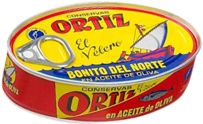 3,95 € Kostenloser Versand | Fischkonserven Ortíz Bonito en Aceite de Oliva Spanien