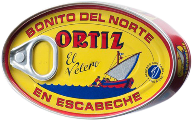 3,95 € 免费送货 | Conservas de Pescado Ortíz Bonito en Escabeche 西班牙