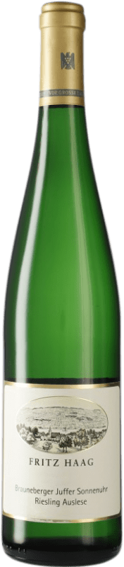 79,95 € 免费送货 | 白酒 Fritz Haag Brauneberger Juffer Sonnenuhr Auslese Goldkapsel Q.b.A. Mosel 德国 Riesling 瓶子 75 cl