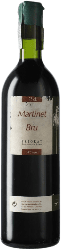 55,95 € Envio grátis | Vinho Tinto Mas Martinet Bru D.O.Ca. Priorat Catalunha Espanha Syrah, Garnacha — Grenache 75 cl