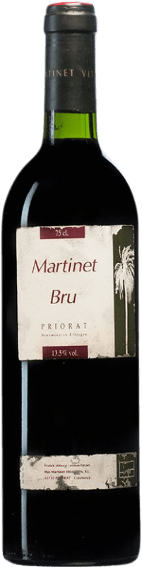 74,95 € Free Shipping | Red wine Mas Martinet Bru 1993 D.O.Ca. Priorat Catalonia Spain Syrah, Grenache Bottle 75 cl