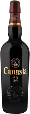 42,95 € 免费送货 | 强化酒 Williams & Humbert Canasta Cream D.O. Jerez-Xérès-Sherry 安达卢西亚 西班牙 Palomino Fino, Pedro Ximénez 20 岁 瓶子 Medium 50 cl
