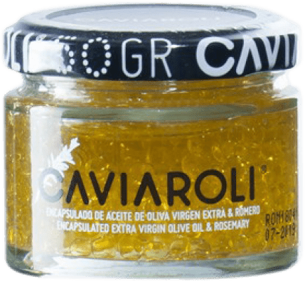 12,95 € 免费送货 | 橄榄油 Caviaroli Encapsulado EVOO 特级初榨 西班牙 Romero — 迷迭香, Caviar — 鱼子酱