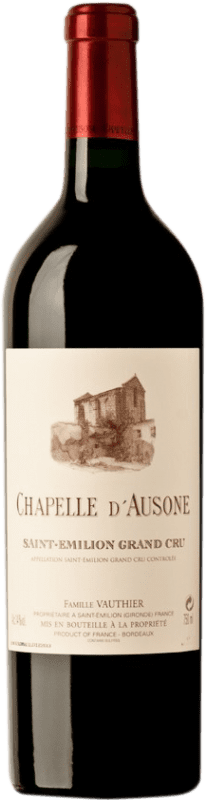 302,95 € Free Shipping | Red wine Château Ausone Chapelle d'Ausone 2009 A.O.C. Saint-Émilion Bordeaux France Merlot, Cabernet Franc Bottle 75 cl