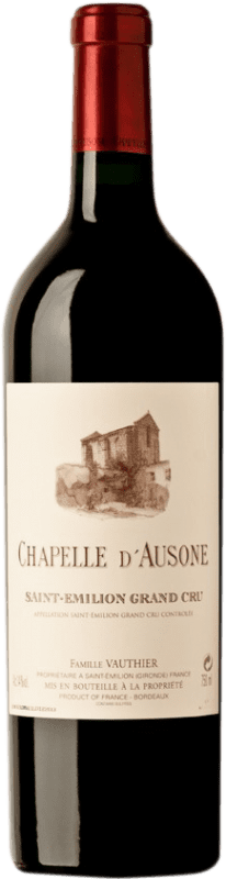 299,95 € Free Shipping | Red wine Château Ausone Chapelle d'Ausone A.O.C. Saint-Émilion Grand Cru Bordeaux France Merlot, Cabernet Franc Bottle 75 cl