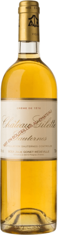 868,95 € Spedizione Gratuita | Vino bianco Gonet-Médeville Château Gilette Crême de Tête 1985 A.O.C. Bordeaux bordò Francia Sauvignon Bianca, Sémillon Bottiglia 75 cl