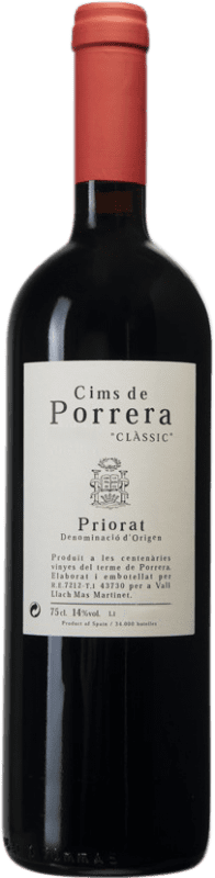 113,95 € Free Shipping | Red wine Finques Cims de Porrera Clàssic 1997 D.O.Ca. Priorat Catalonia Spain Grenache, Cabernet Sauvignon, Carignan Bottle 75 cl