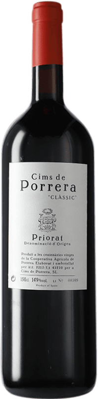 287,95 € 免费送货 | 红酒 Finques Cims de Porrera Clàssic 1998 D.O.Ca. Priorat 加泰罗尼亚 西班牙 Grenache, Cabernet Sauvignon, Carignan 瓶子 Magnum 1,5 L