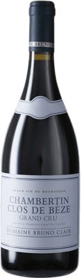 327,95 € Envio grátis | Vinho Tinto Bruno Clair Clos de Bèze Grand Cru A.O.C. Chambertin Borgonha França Pinot Preto Garrafa 75 cl