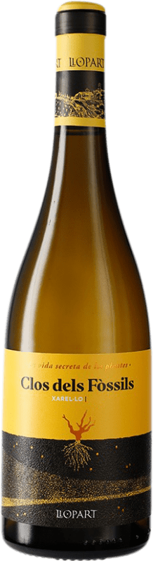 15,95 € Бесплатная доставка | Белое вино Llopart Clos dels Fòssils старения D.O. Penedès Каталония Испания Chardonnay бутылка 75 cl