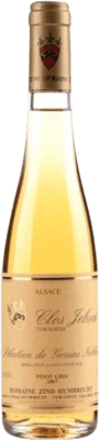 101,95 € Envío gratis | Vino Blanco Zind Humbrecht Clos Jebsal S.G.N. A.O.C. Alsace Alsace Francia Pinot Gris Eco Ecológico Media Botella 37 cl