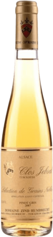 101,95 € Envío gratis | Vino Blanco Zind Humbrecht Clos Jebsal S.G.N. A.O.C. Alsace Alsace Francia Pinot Gris Eco Ecológico Media Botella 37 cl