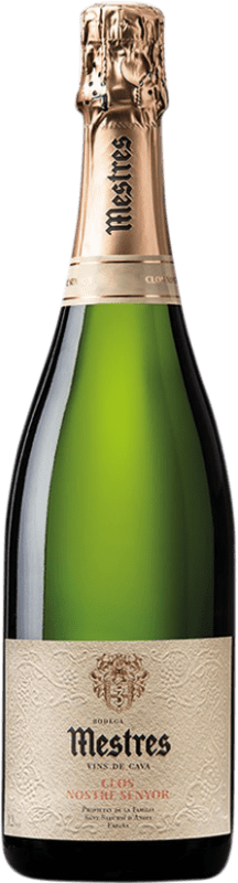 34,95 € Free Shipping | White sparkling Mestres Clos Nostre Senyor Brut Nature Grand Reserve D.O. Cava Catalonia Spain Macabeo, Xarel·lo, Parellada Bottle 75 cl