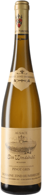 59,95 € Spedizione Gratuita | Vino bianco Zind Humbrecht Clos Windsbuhl A.O.C. Alsace Alsazia Francia Pinot Grigio Bottiglia 75 cl